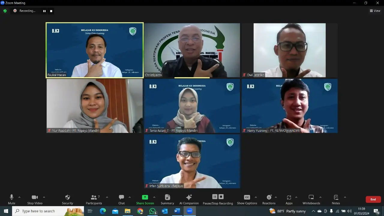 Ahli K3 Listrik Sertifikasi BNSP