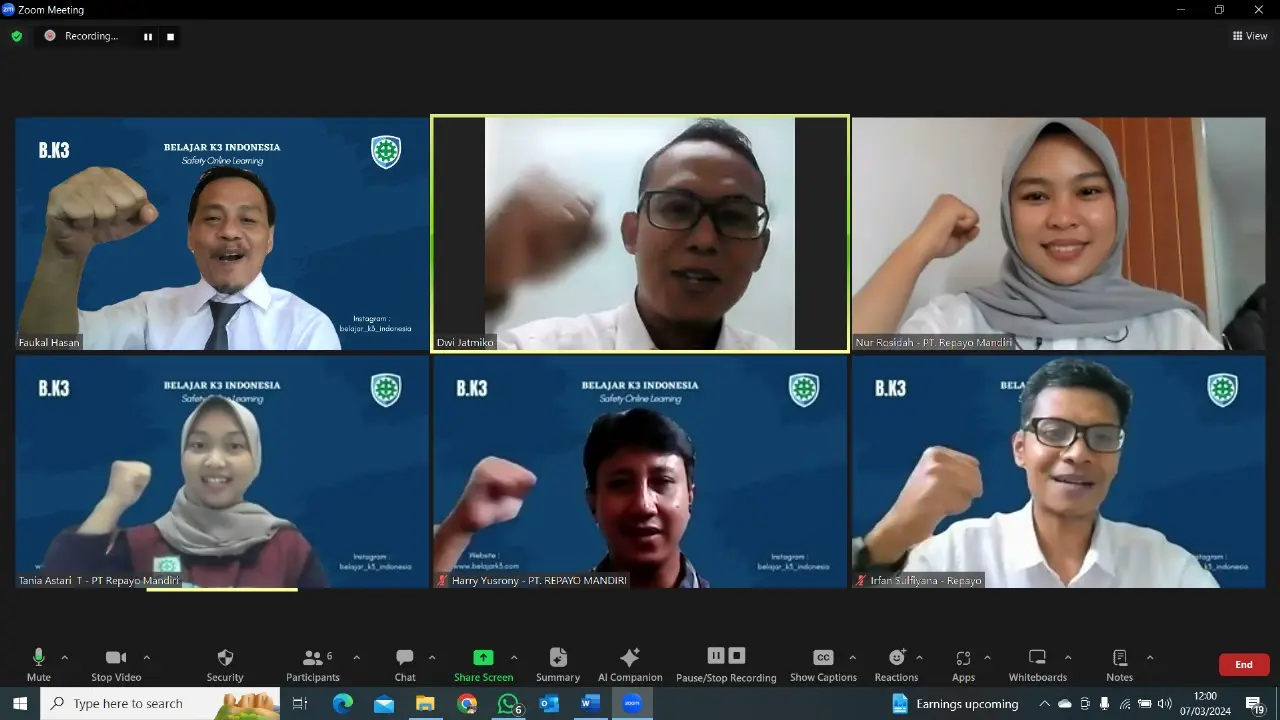 Ahli K3 Listrik Sertifikasi BNSP