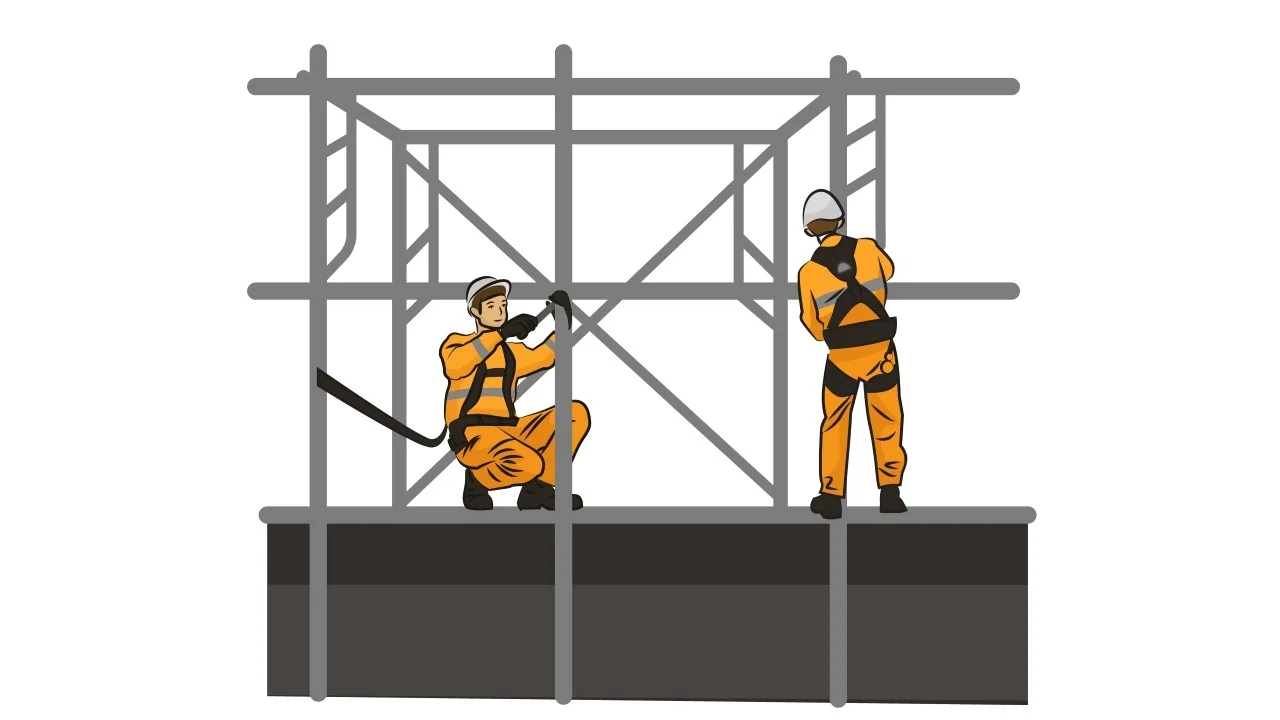 Sistem Proteksi Bahaya Scaffolding