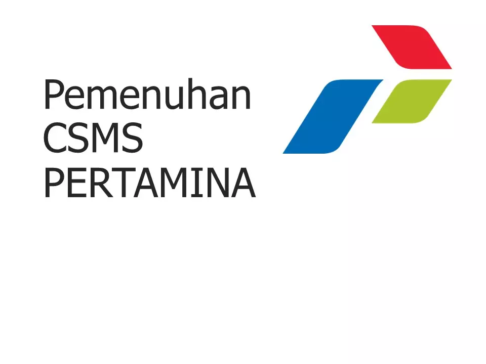Daftar Lengkap Dokumen CSMS PT PERTAMINA