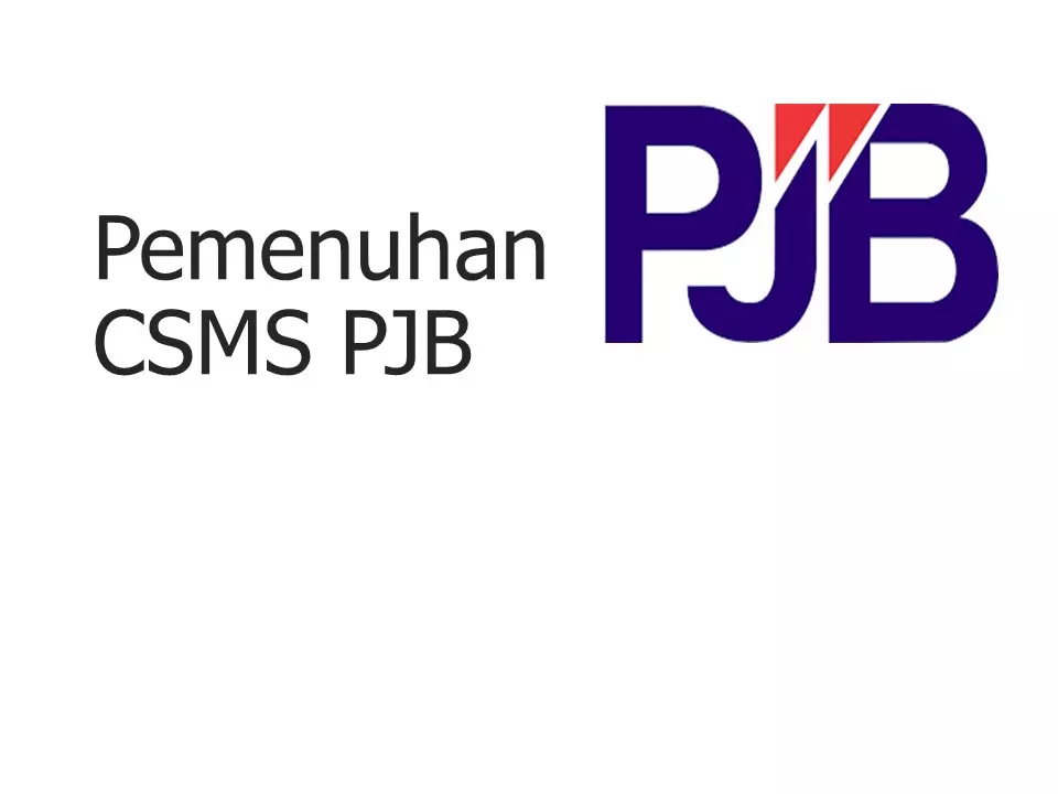 Daftar Lengkap Dokumen CSMS PT PJB
