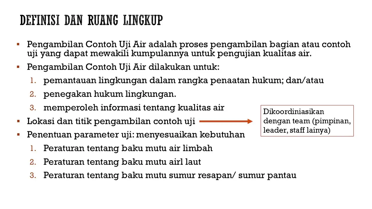 Materi Training PCUA