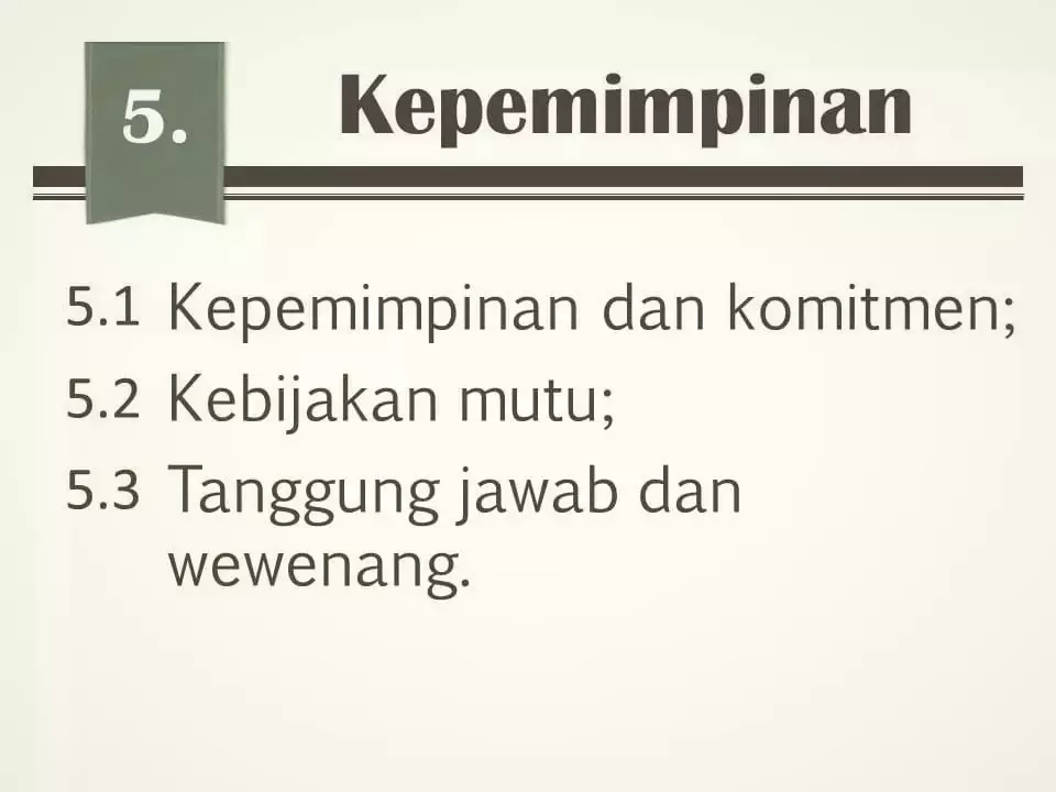 Contoh Pedoman Mutu Atau Manual Mutu Iso 9001 2015 Konteks Organisasi