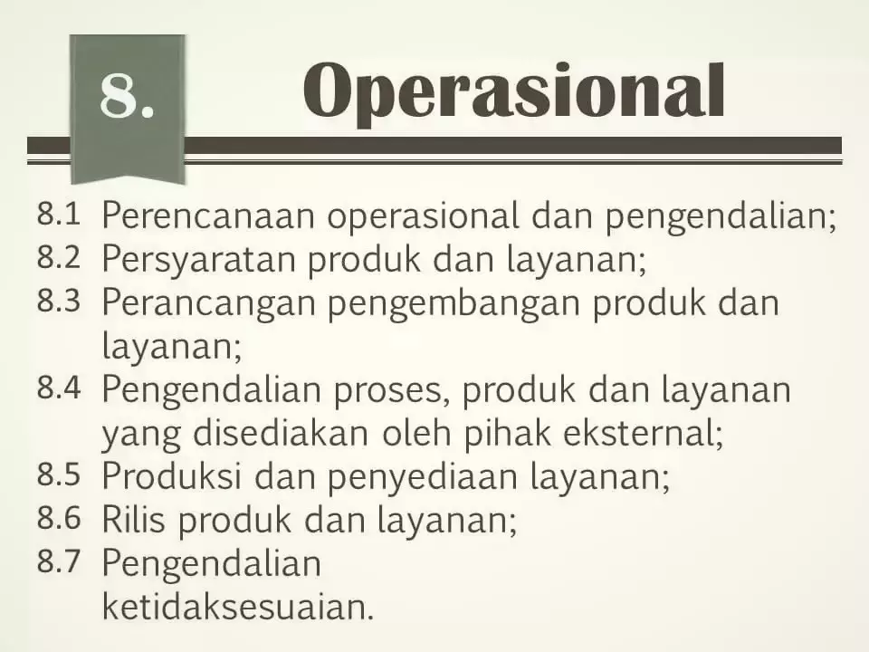 Contoh Pedoman Mutu Atau Manual Mutu Iso 9001 2015 Konteks Organisasi